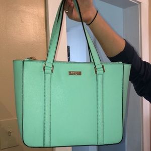Kate spade turquoise blue bag